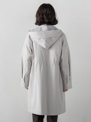 【大きいサイズ】パーテーションダウンロングコート