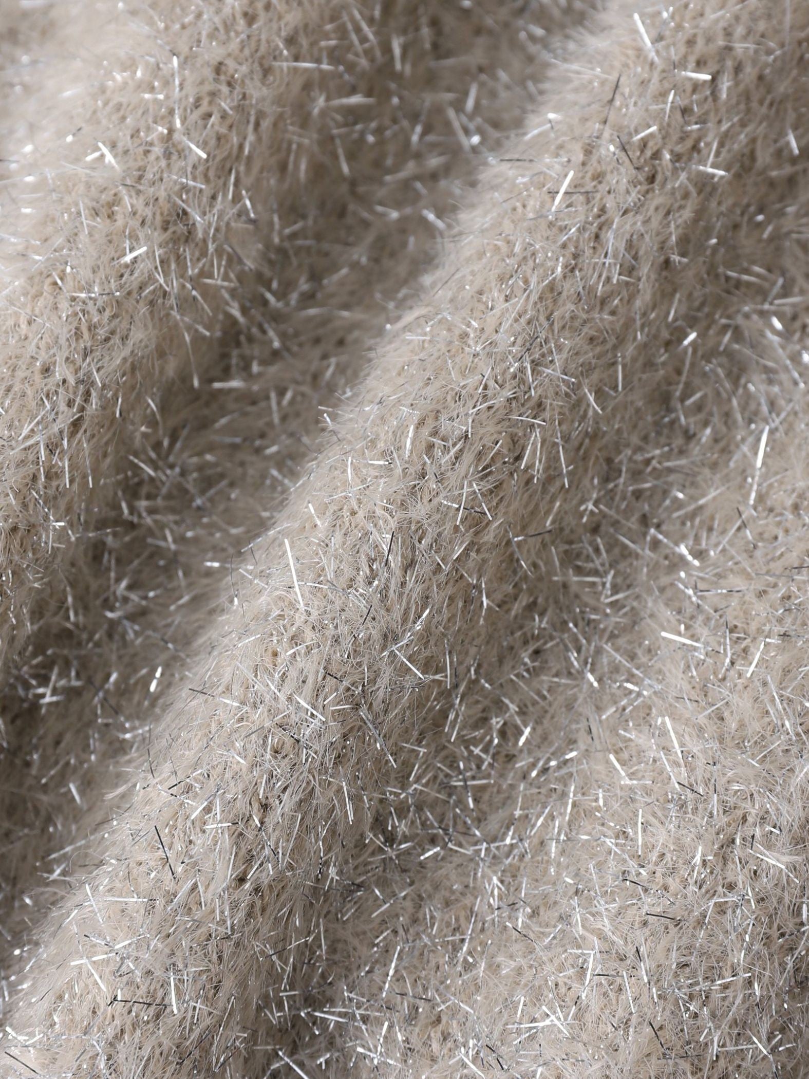 【WEB限定】ラメフェザーニット≪手洗い可能≫