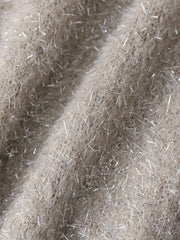 【WEB限定】ラメフェザーニット≪手洗い可能≫