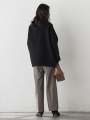 プレミアムウールカシミヤショートコート