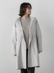 【大きいサイズ】パーテーションダウンロングコート