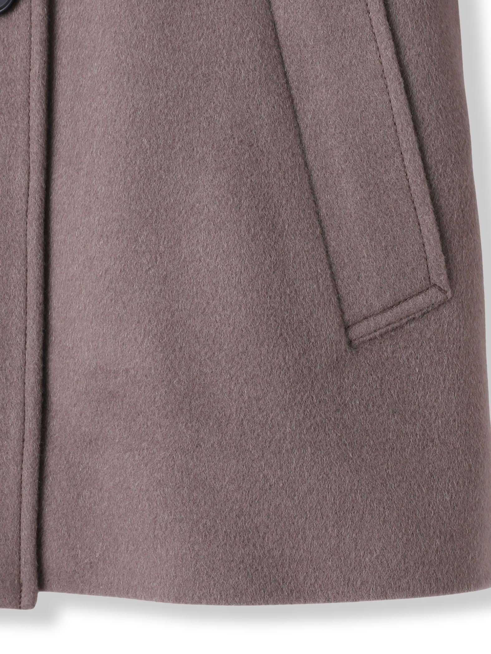 プレミアムウールカシミヤショートコート