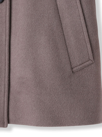 プレミアムウールカシミヤショートコート