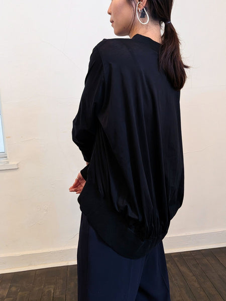 《予約販売》　soft gather tops 【日本製】