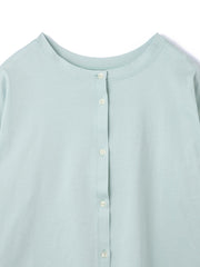 《予約》【機能するミニマル服】前後2WAYカーデ《UVカット》