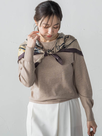 【WEB限定】エレカットベーシックニット