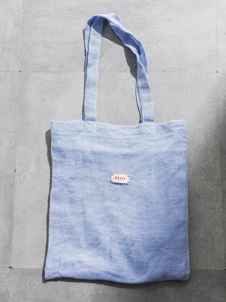 【WEB限定】【DELIY】LINEN RAMIE LENO WEAVE SHOULDER BAG