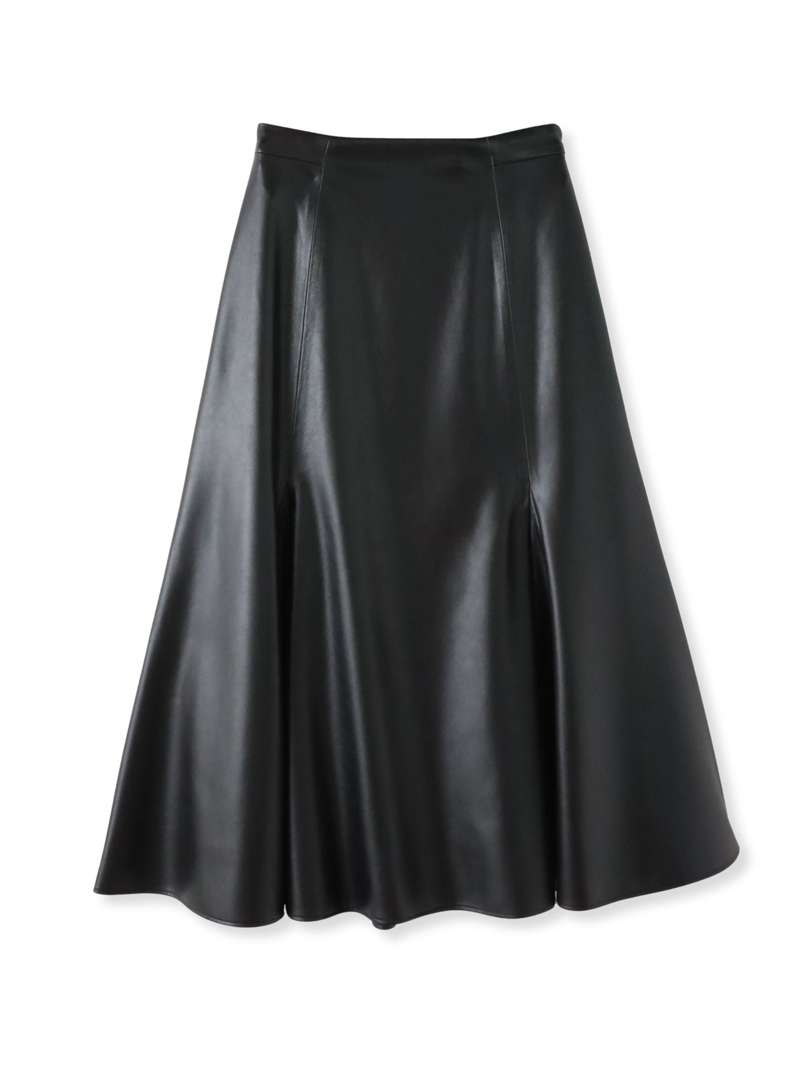 フェイクレザーマーメイドスカート