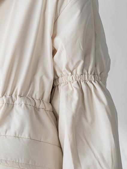 中綿リバーシブルコート≪手洗い可能≫