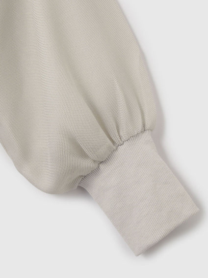 【大人の抜け感】メッシュブルゾン