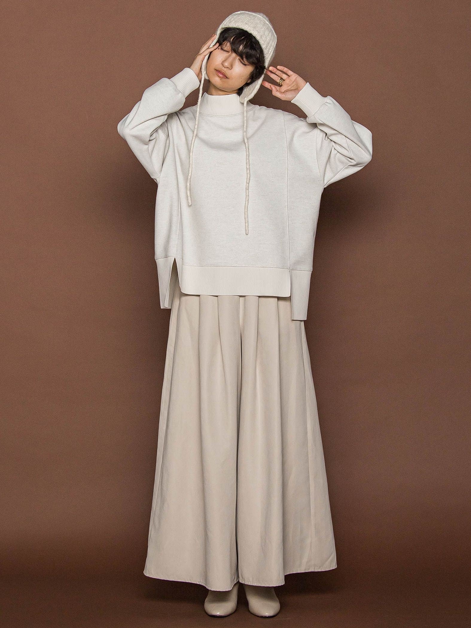 【楽・美・軽】ハイネックプルオーバー≪手洗い可能≫