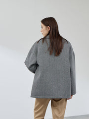 ツィードボンディングミドルコート