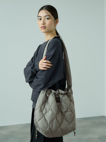 【TAION】ミリタリーダウンショルダーバッグ《手洗い可能》