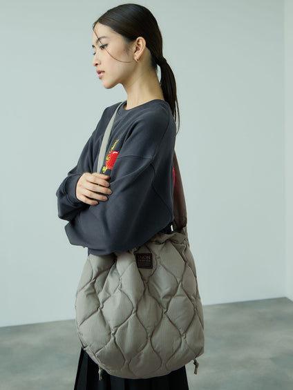 【TAION】ミリタリーダウンショルダーバッグ《手洗い可能》