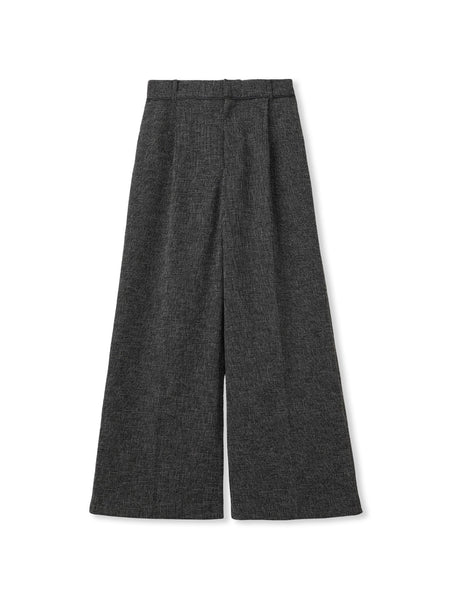≪秋柄夏素材≫ツイードメッシュパンツ