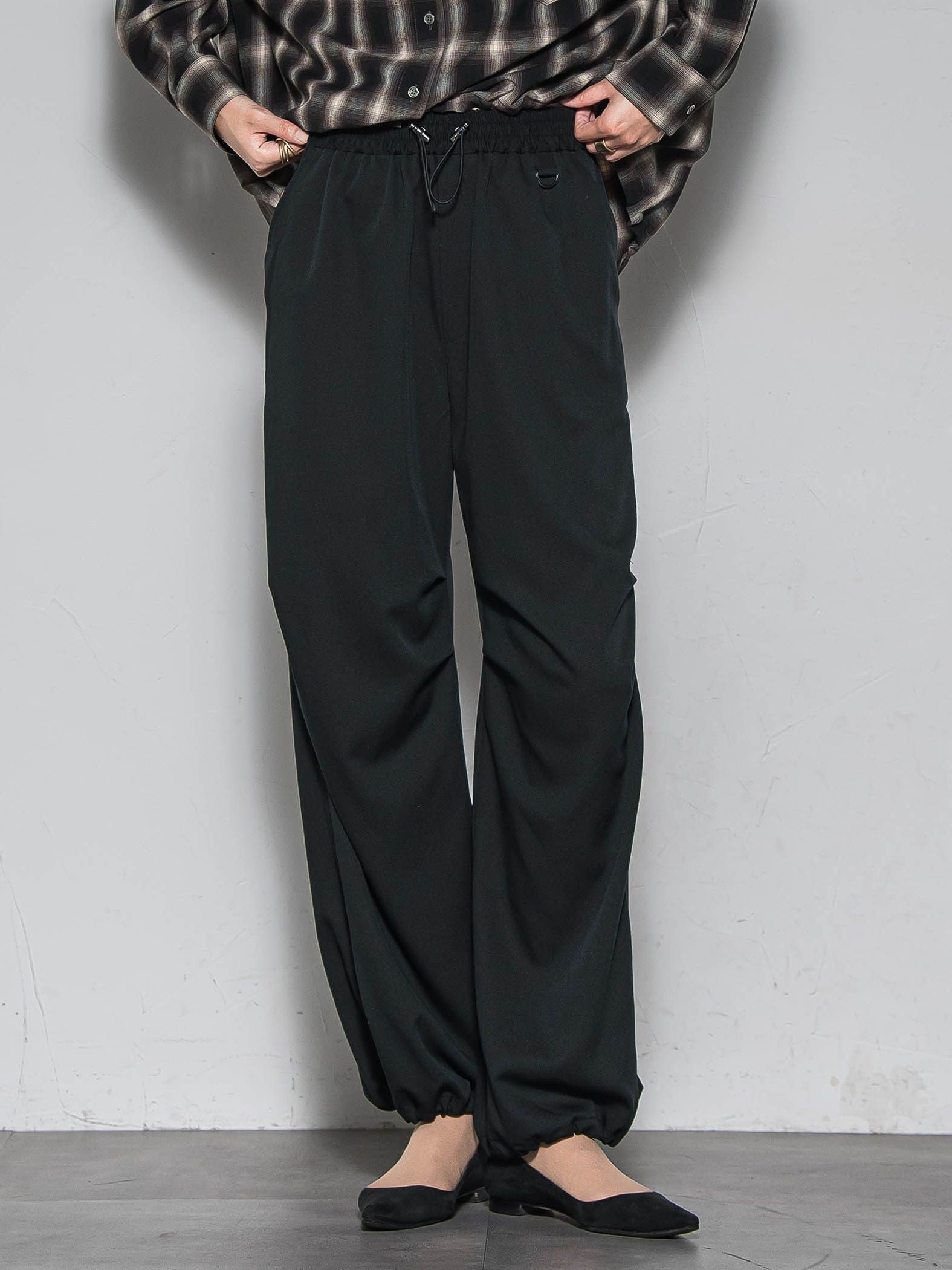 サイドラインパラシュートパンツ≪洗濯機で洗える≫