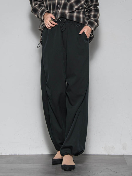 サイドラインパラシュートパンツ≪洗濯機で洗える≫