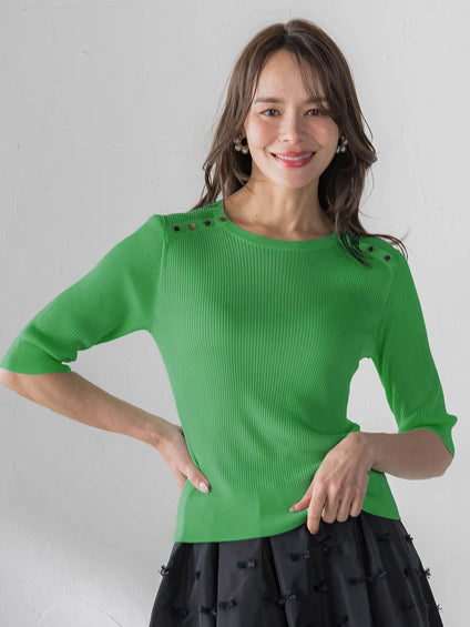 LUCINDAリブニット