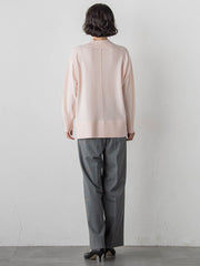 ファインウールハイネックニット