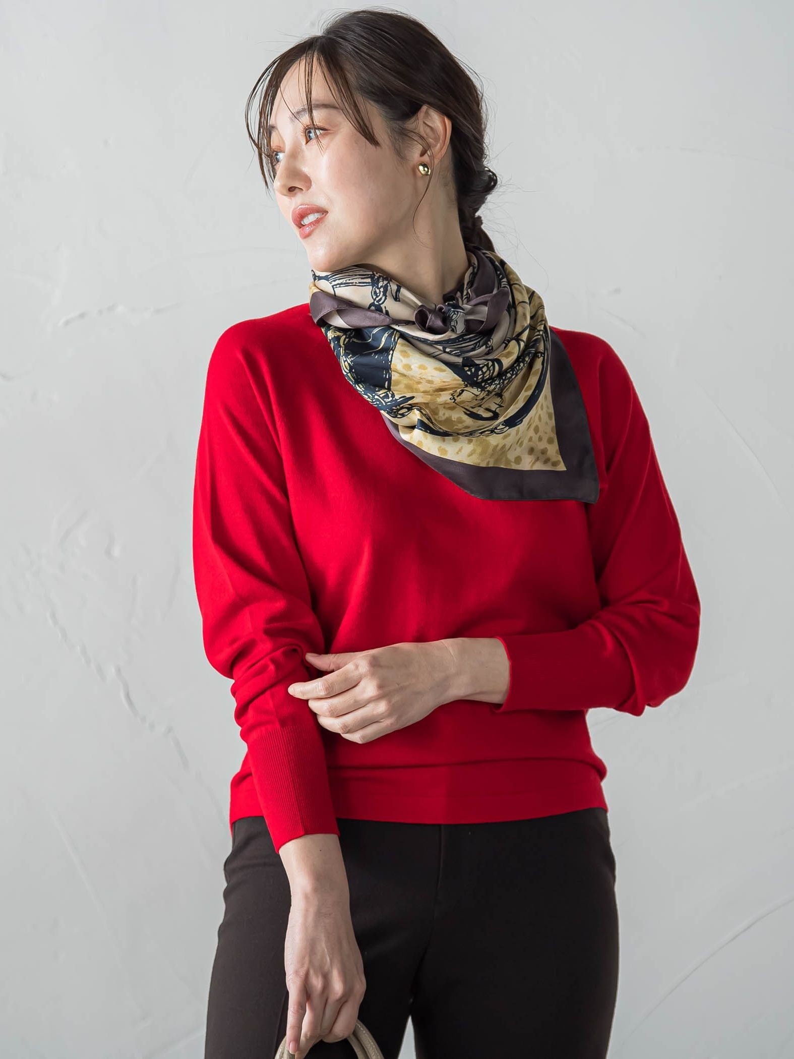 【WEB限定】エレカットベーシックニット