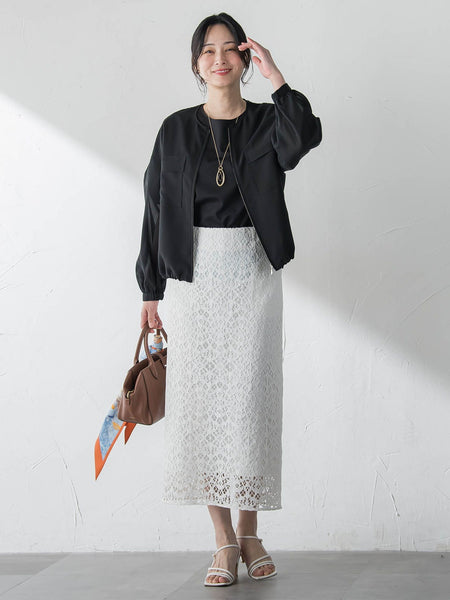 デザインスリーブプルオーバー