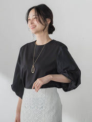 デザインスリーブプルオーバー