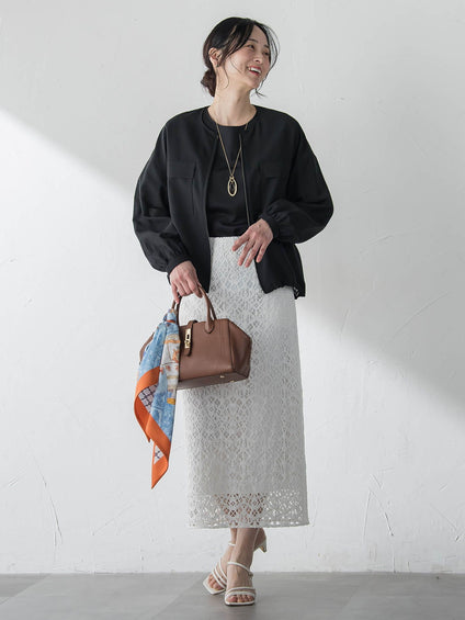 デザインスリーブプルオーバー