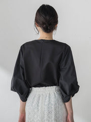 デザインスリーブプルオーバー