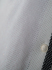 メッシュスパンコールニットカーディガン