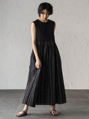 【40周年限定】スパンコール刺繍ノースリーブワンピース