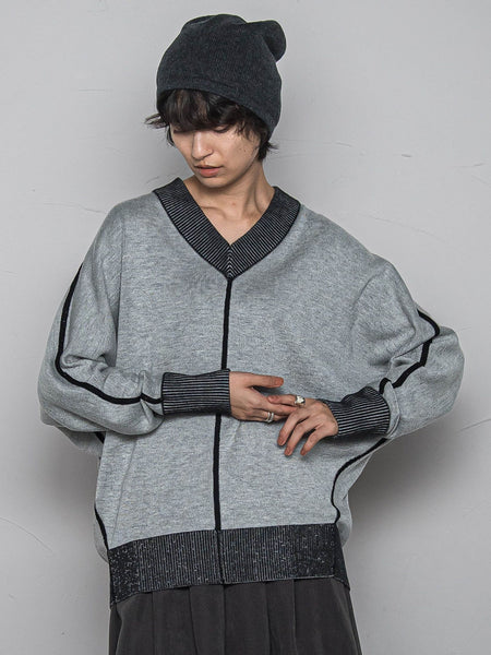 今日の気分で着回せるリバーシブルニット≪手洗い可能≫