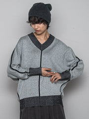 今日の気分で着回せるリバーシブルニット≪手洗い可能≫