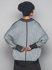 今日の気分で着回せるリバーシブルニット≪手洗い可能≫