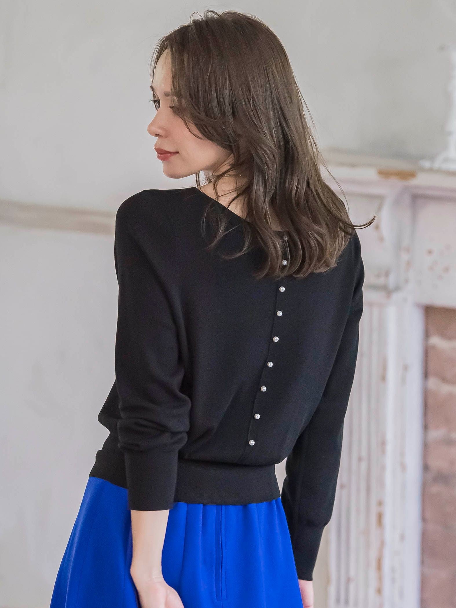 BRISBANE前後2WAYニット≪手洗い可能≫