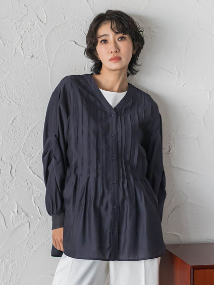 【WEB限定】シルキーローンブラウス