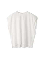 コットンソロナフレンチスリーブTシャツ