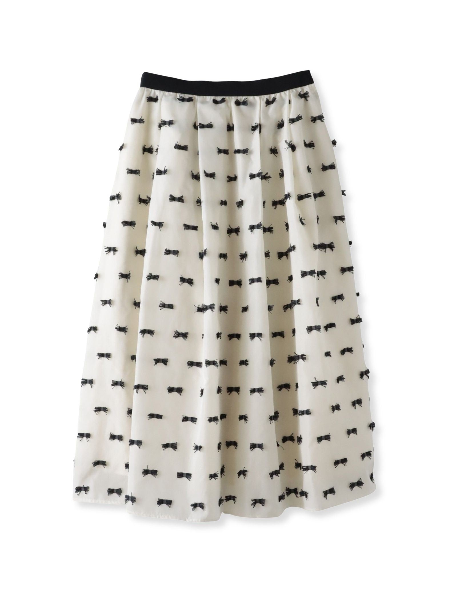 リボンジャガードスカート