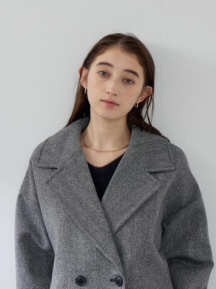 ツィードボンディングミドルコート