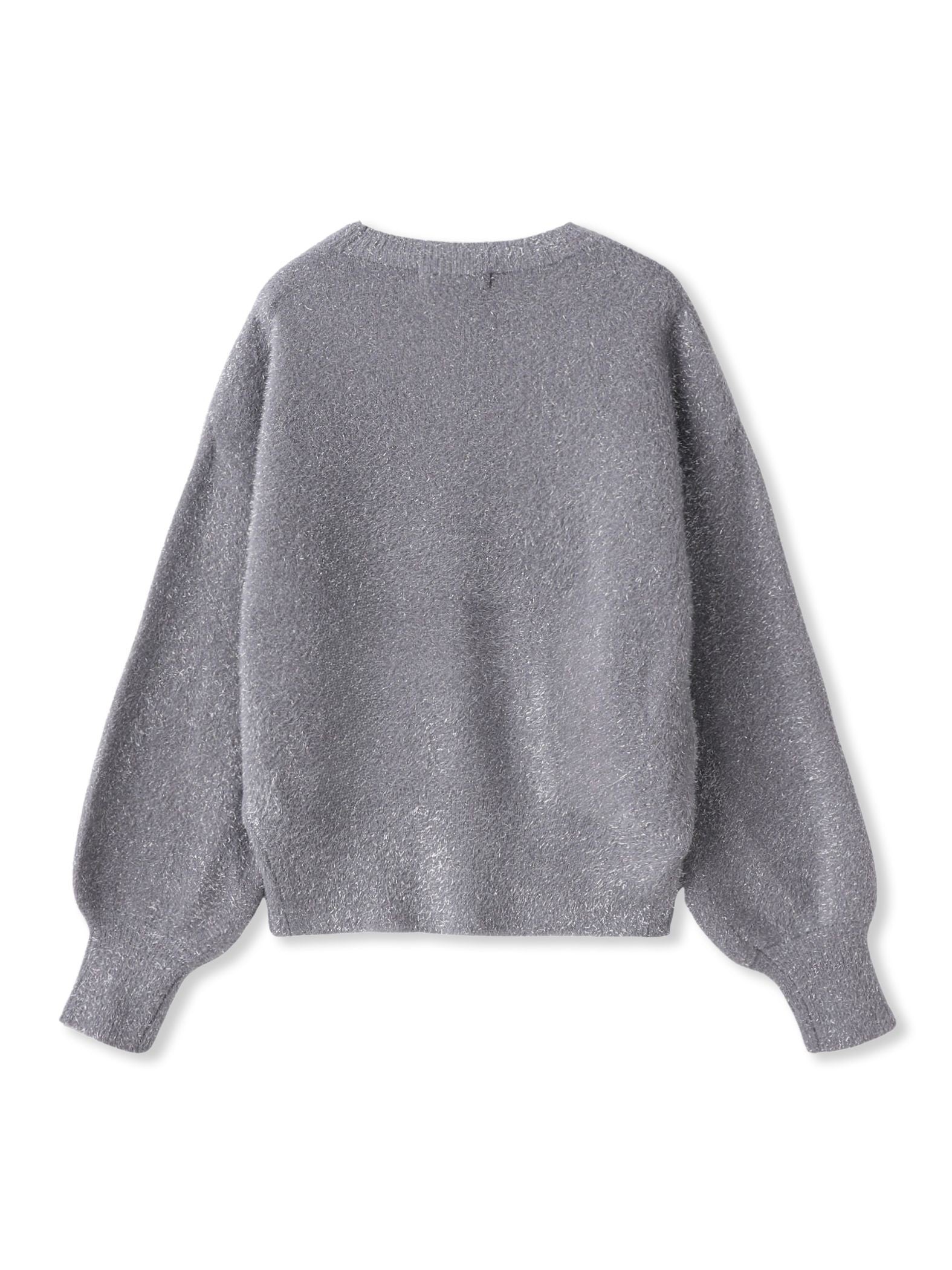 【WEB限定】ラメフェザーニット≪手洗い可能≫