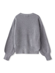 【WEB限定】ラメフェザーニット≪手洗い可能≫