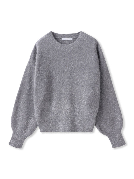 【WEB限定】ラメフェザーニット≪手洗い可能≫