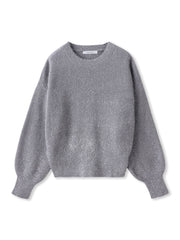 【WEB限定】ラメフェザーニット≪手洗い可能≫