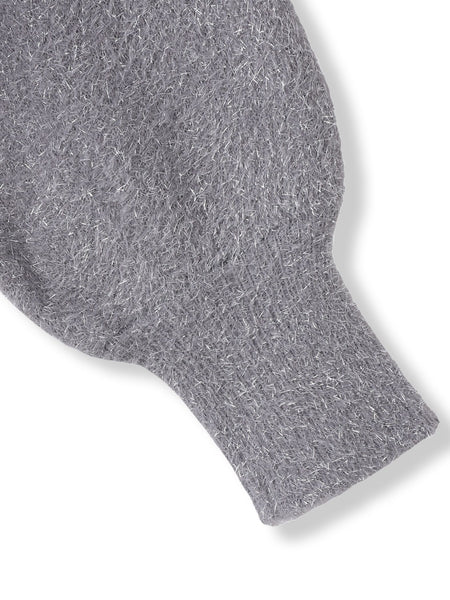 【WEB限定】ラメフェザーニット≪手洗い可能≫