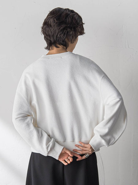 フラワーモチーフプルオーバー≪洗濯機で洗える≫