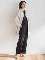 ハイストレッチカルゼストレートパンツ