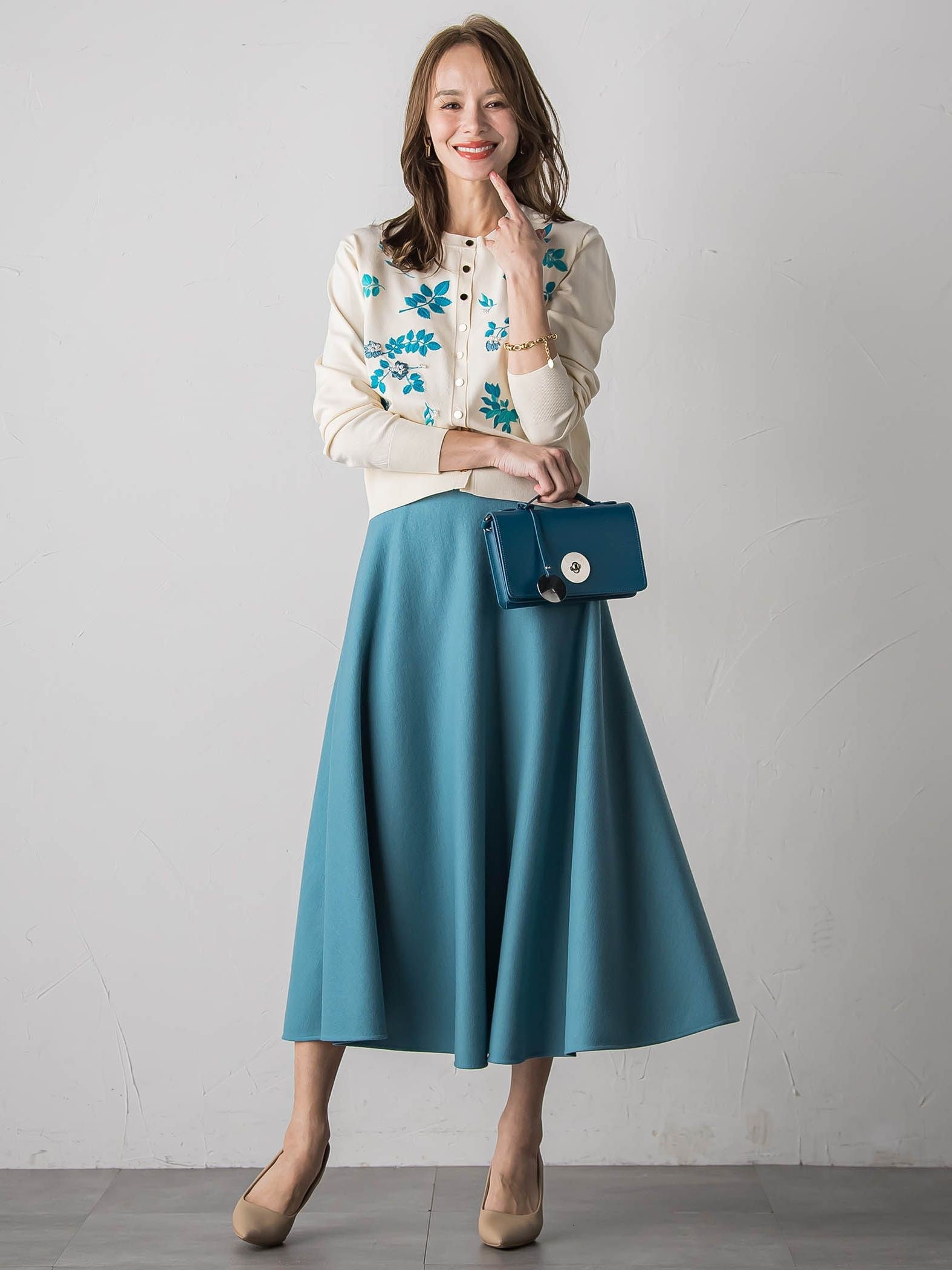 【新色追加】メルトンサーキュラースカート