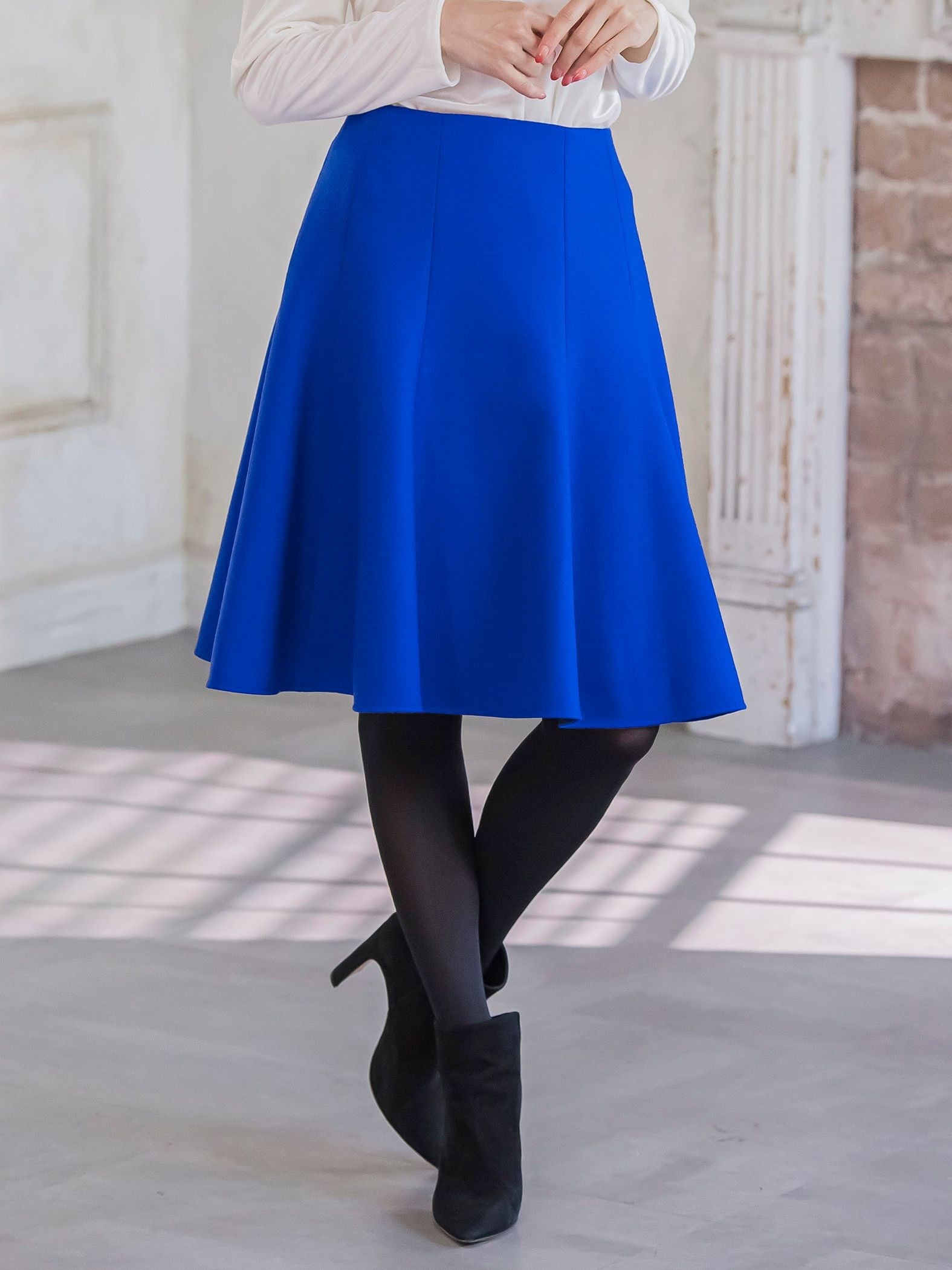 ルミナリー圧縮スムーススカート