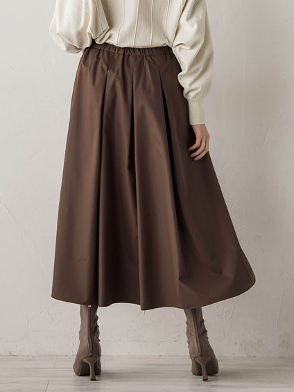 タフタタックスカート≪洗濯機で洗える≫