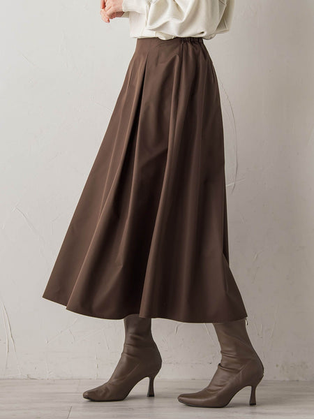 タフタタックスカート≪洗濯機で洗える≫