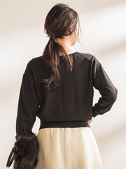 【WEB限定】クルーネックカーディガン≪11号あり/洗える≫